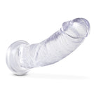 B Yours Plus Roar N’ Ride Realistic Clear 8-Inch Long Dildo