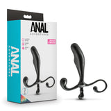 Anal Adventures Prostate Stimulator Black 5-Inch Anal Plug