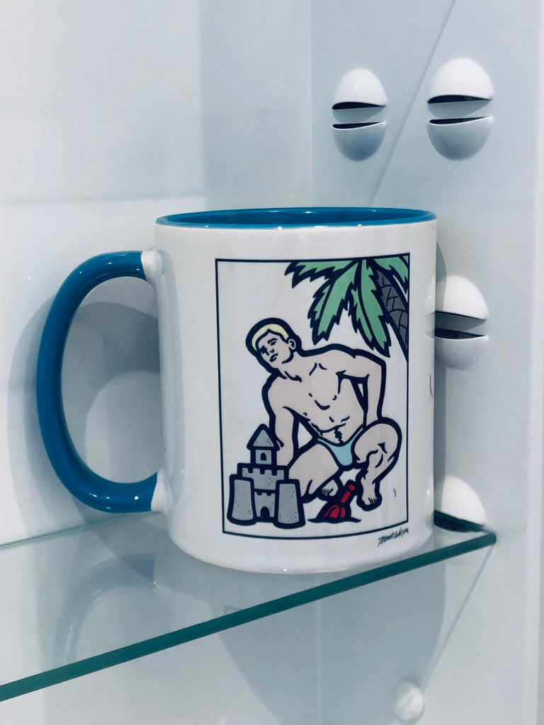 BEACH BUD Mug by Trevor Wayne