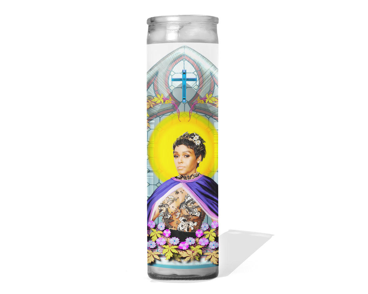 Janelle Monae Celebrity Prayer Candle