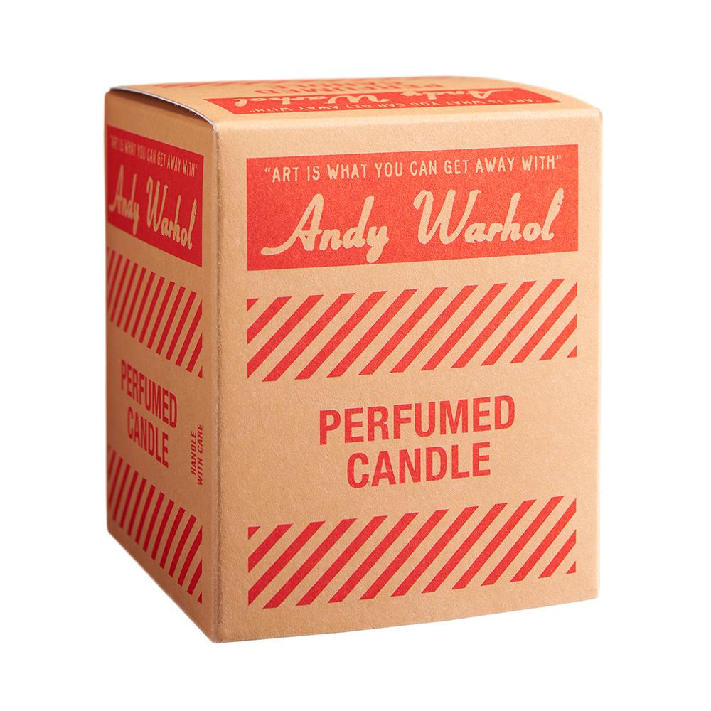 Andy Warhol Pink/Red Campbell Candle