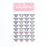 Mini-Jock Strap Stickers by My Pink Your Pink
