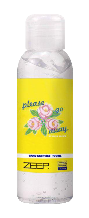Please Go Away Hand Sanitizer 100ml x Magda Archer