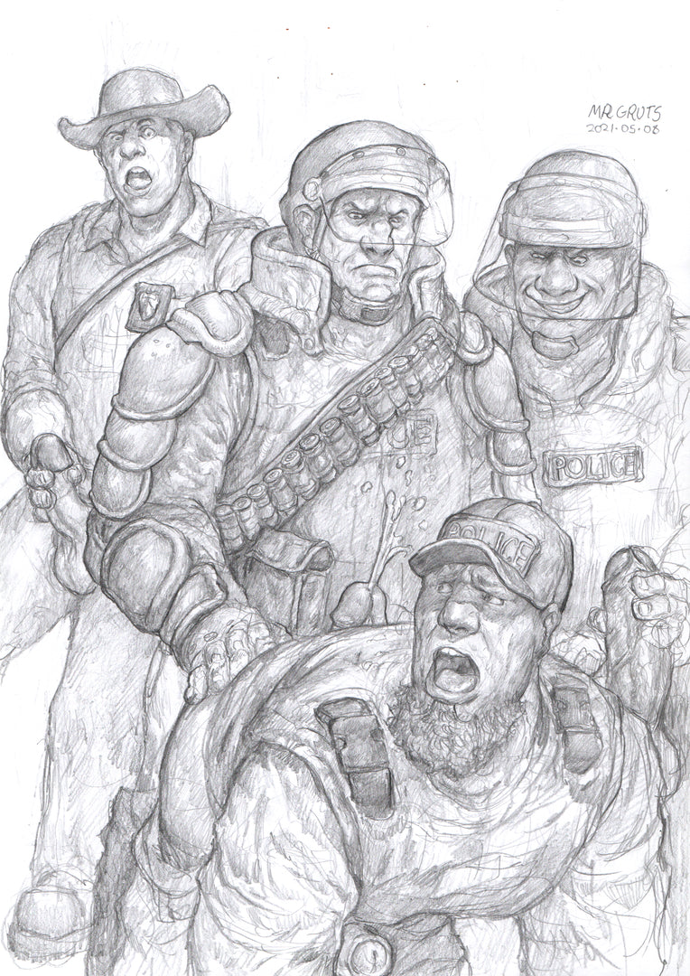 Mr. Gruts, SWAT Team Orgy, 2021