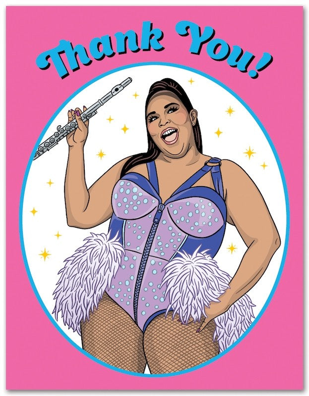 Lizzo Thank You! GREETING CARD