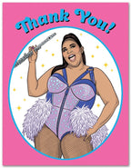 Lizzo Thank You! GREETING CARD