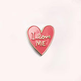 I Love Me Enamel Pin by Aviate Press