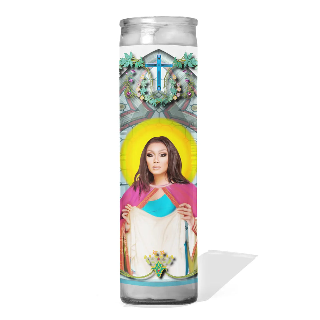 Jujubee Drag Queen Celebrity Prayer Candle
