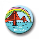 San Francisco Rainbow Magnet