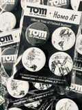 TOM OF FINLAND XMAS BUTTONS BY HOMO AF
