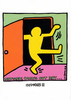 Keith Haring National Coming Out Day Greeting Card