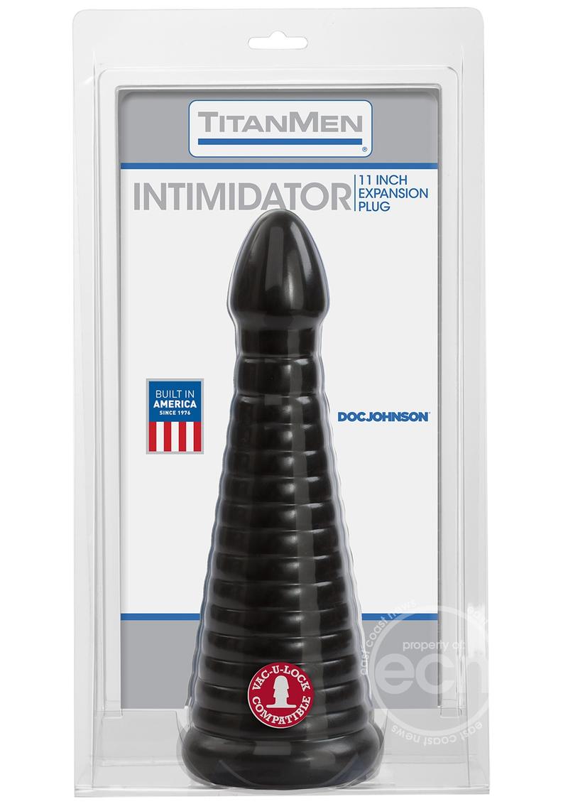 TitanMen Intimidator Expansion Anal Plug 11in - Black