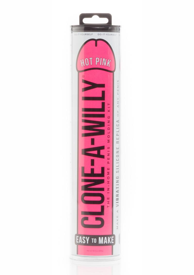 CLONE A WILLY AT HOME PENIS MOLDING KIT - HOT PINK