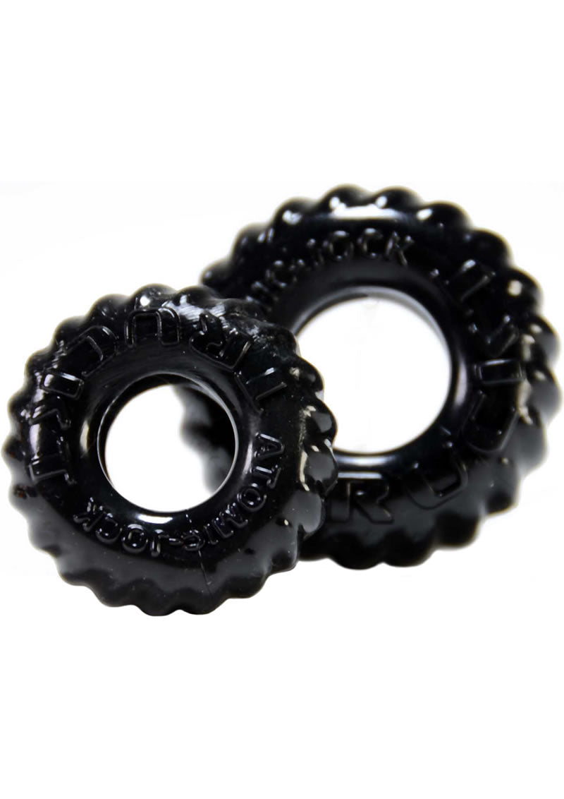 Oxballs Truckt Cock Ring (2 pack) - Black
