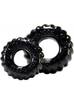 Oxballs Truckt Cock Ring (2 pack) - Black