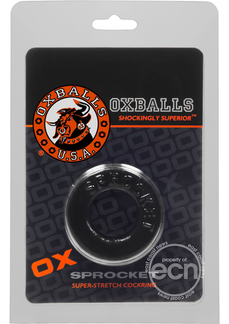 Oxballs Sprocket Cockring Black