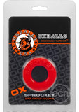 Oxballs Sprocket Super Stretch Cockring RED