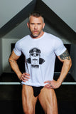 Tom of Finland Leather Daddy T-shirt Tee by Peachy Kings