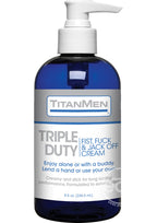 TitanMen Triple Duty Fist, Fuck and Jack Off Cream 8oz