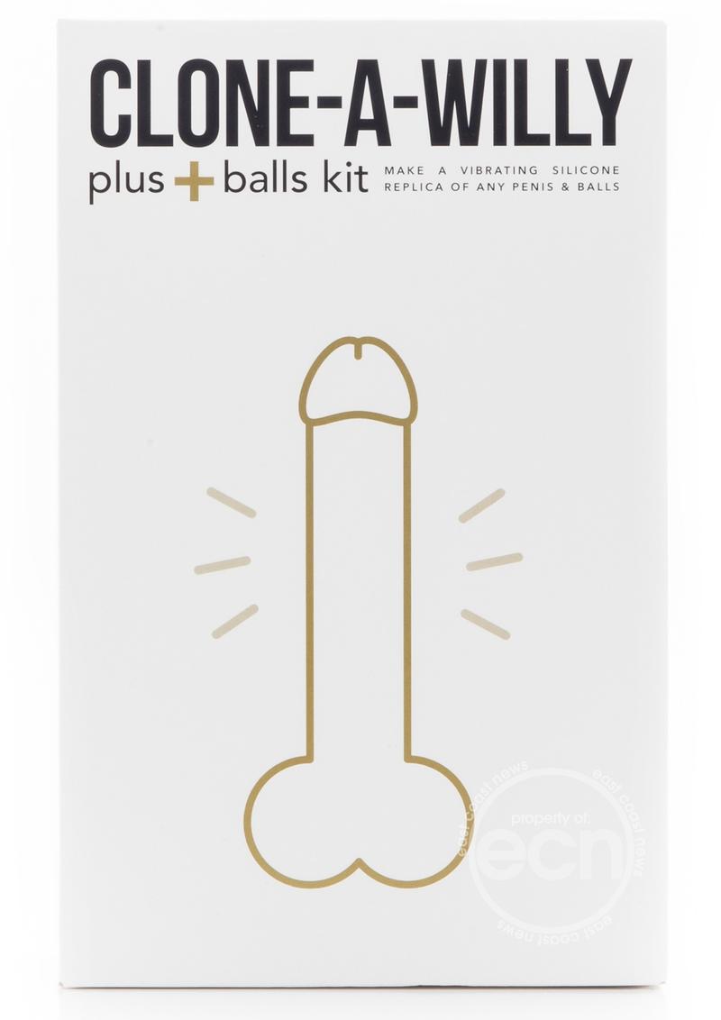 CLONE A WILLY AT HOME PENIS MOLDING KIT - PLUS BALLS KIT