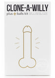 CLONE A WILLY AT HOME PENIS MOLDING KIT - PLUS BALLS KIT