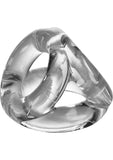 Oxballs Tri-Sport 3 Ring Cocksling - Clear