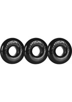 Oxballs Ringer Donut Cockring 3 Pack Black