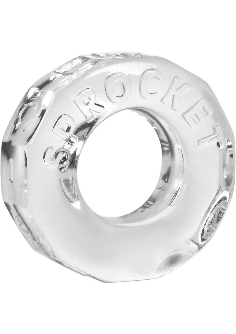 Oxballs Sprocket Super Stretch Cockring CLEAR