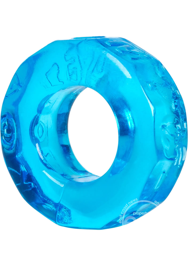 Oxballs Sprocket Super Stretch Cockring Ice Blue