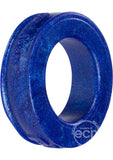 Oxballs Silicone Cock Ring Blueballs Metallic
