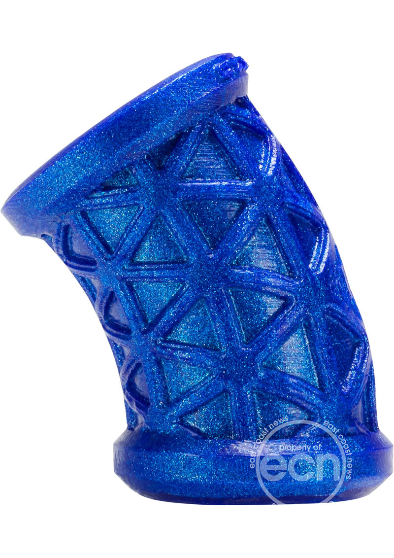 Oxballs Morph Curved Silicone Ballstretcher Blue