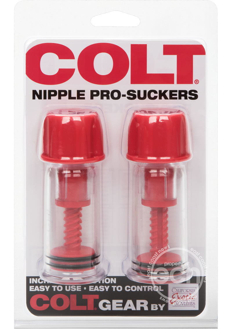 Colt Nipple Pro Suckers Red 4 Inch