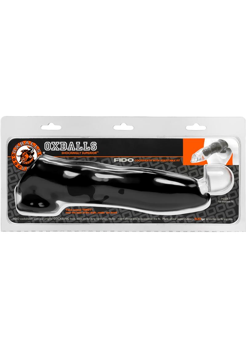 Oxballs Fido Cocksheath Black
