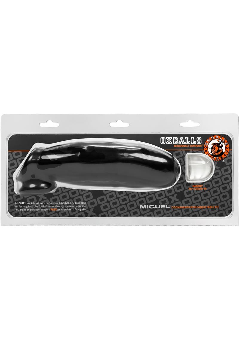 Oxballs Miguel Uncut Cocksheath Black