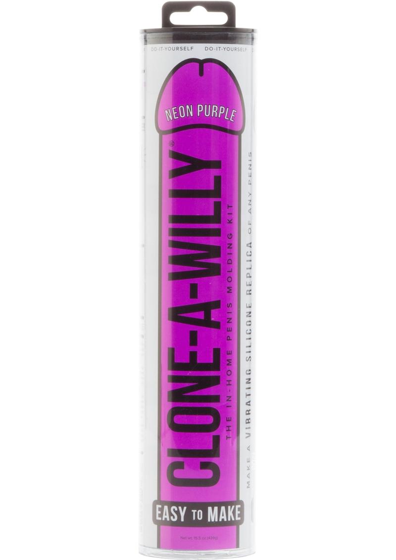 CLONE A WILLY AT HOME PENIS MOLDING KIT - NEON PURPLE