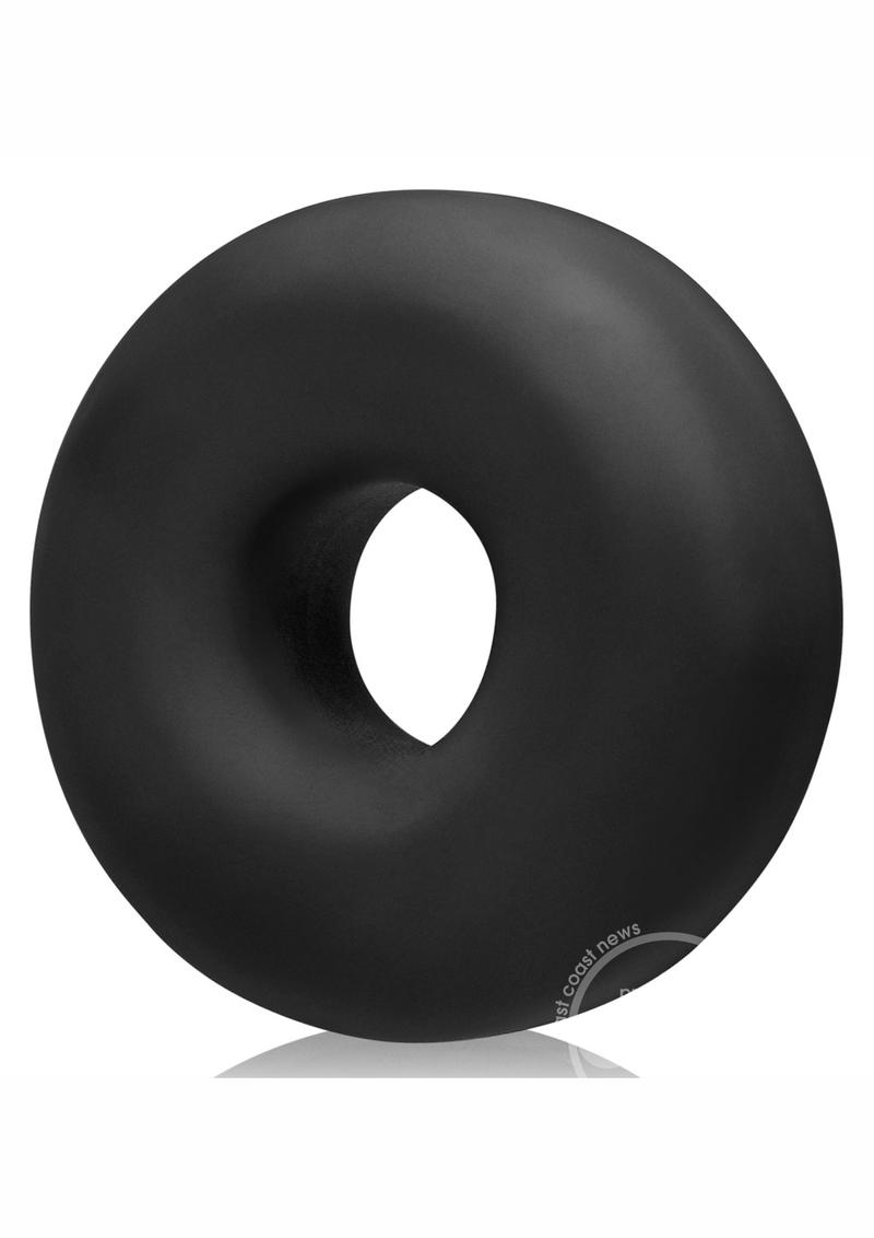 Big Ox Super Mega Stretch Cockring Silicone - Black