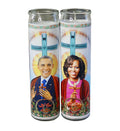 Barack And Michelle Obama Celebrity Prayer Candle Set