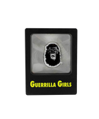 Guerrilla Pin Third Drawer Down X Guerrilla Girls