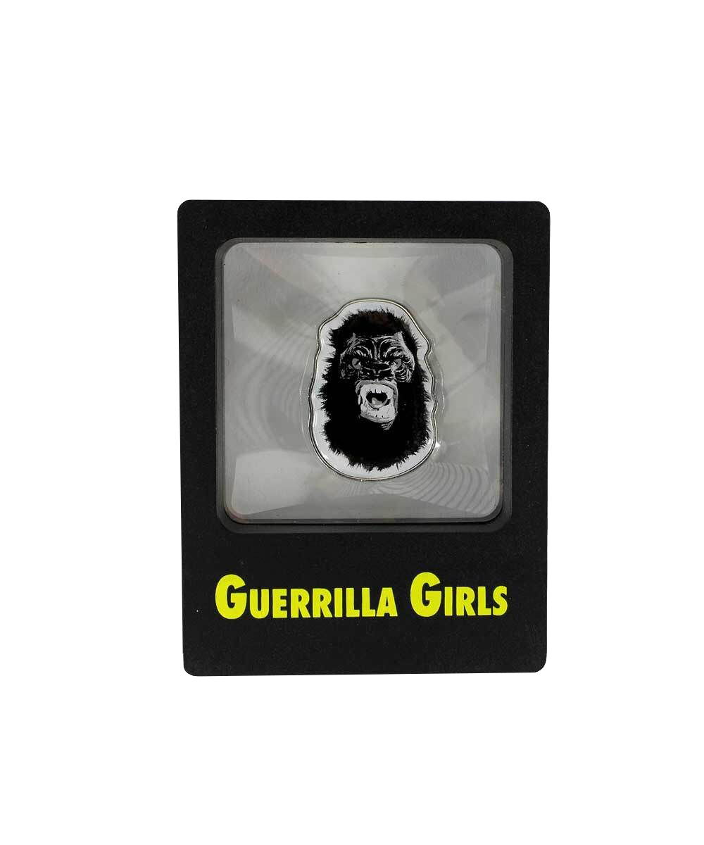 Guerrilla Pin Third Drawer Down X Guerrilla Girls