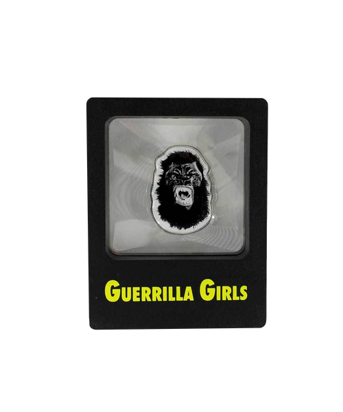 Guerrilla Pin Third Drawer Down X Guerrilla Girls