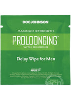 Proloonging With Ginseng Delay Wipes (10 Pack)