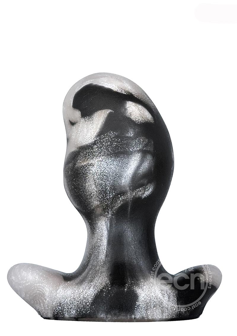 Oxballs Silicone Butt Plug Metallic Swirl Medium