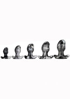 Oxballs Silicone Butt Plug Metallic Swirl Large