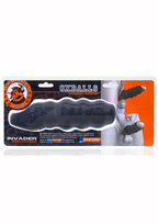 Oxballs Invader Rippled Open-Ended Extender - Black Ice