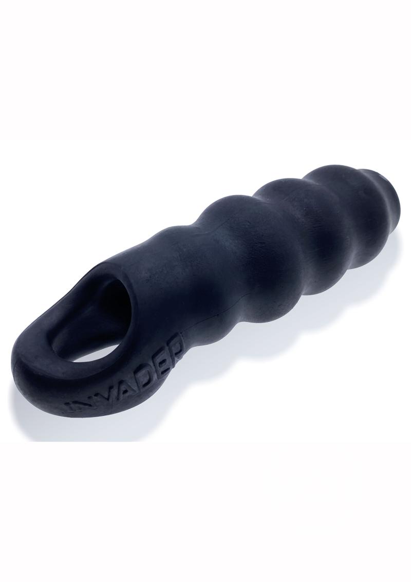 Oxballs Invader Rippled Open-Ended Extender - Black Ice