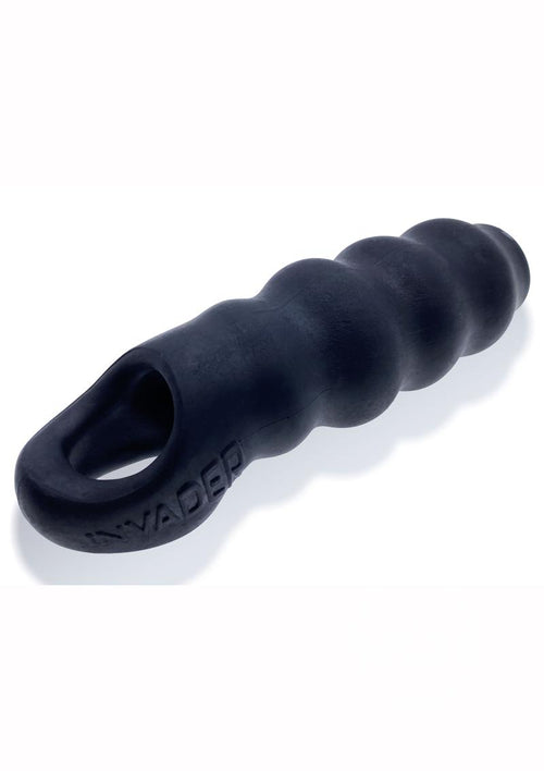 Oxballs Invader Rippled Open-Ended Extender - Black Ice