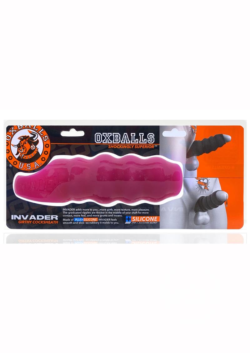 Oxballs Invader Rippled Open-Ended Extender - pink Ice