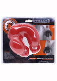 Oxballs Meatlocker Silicone Chastity - Red Ice