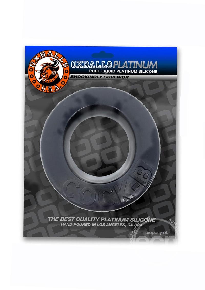 Cock B Bulge Silicone Cock Ring - Black