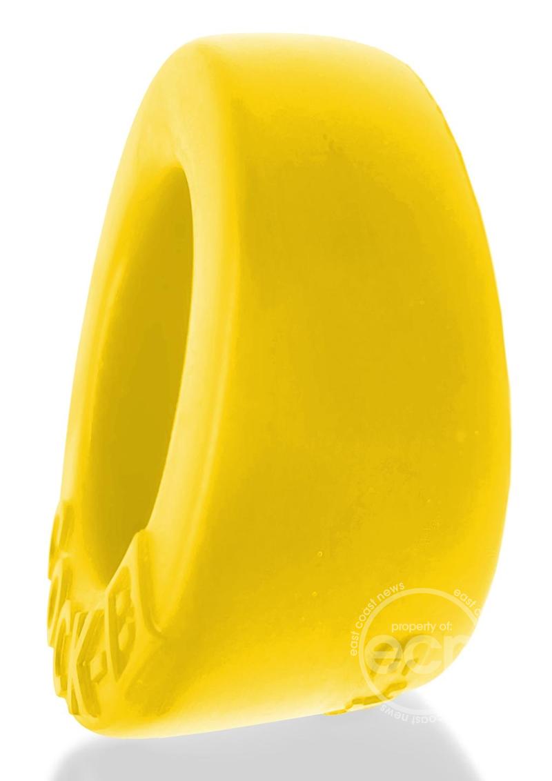 Cock B Bulge Silicone Cock Ring - Yellow